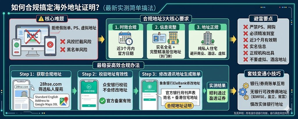 香港地址证明流程